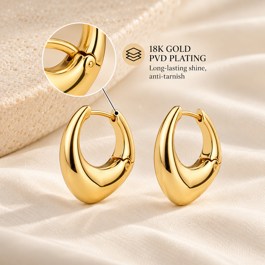 Rope Link Earrings