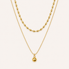 Aurelia Layered Drop Necklace