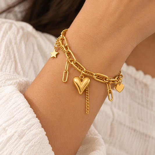 Charm Link Bracelet