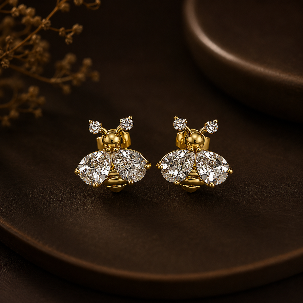 Bee Stud Earrings
