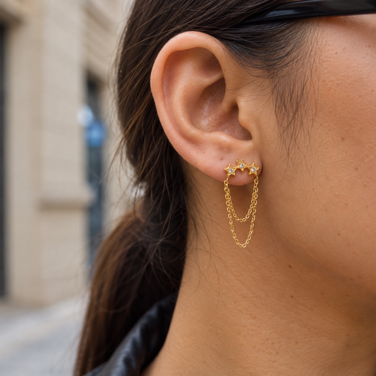 Astra Loop Earrings