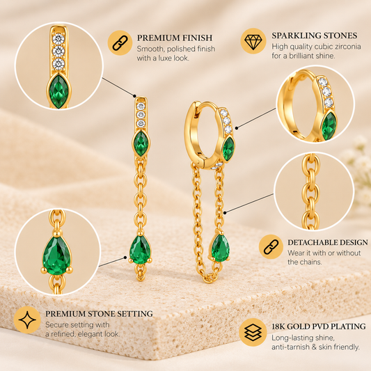 Verdea Drops Earrings