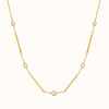 Élan Crystal Bar Necklace