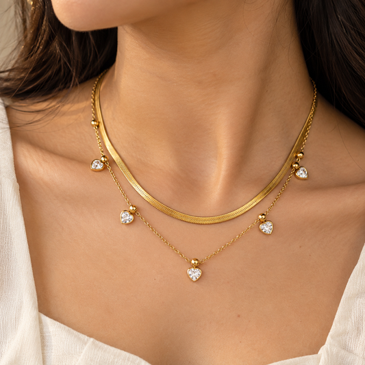 Heartline Duo Necklace