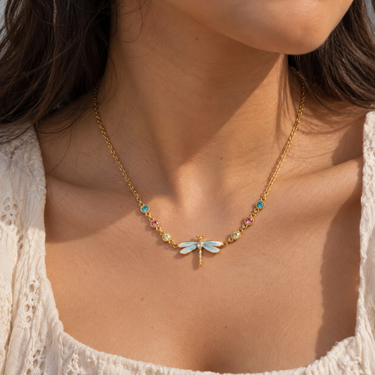Auralis Dragonfly Necklace