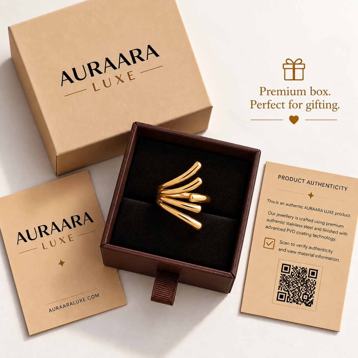 Solara Cuff Ring