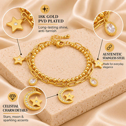 Celestial Charm Bracelet