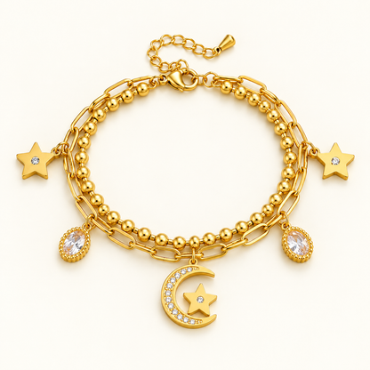 Celestial Charm Bracelet