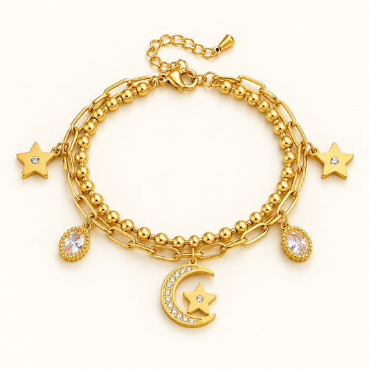 Celestial Charm Bracelet