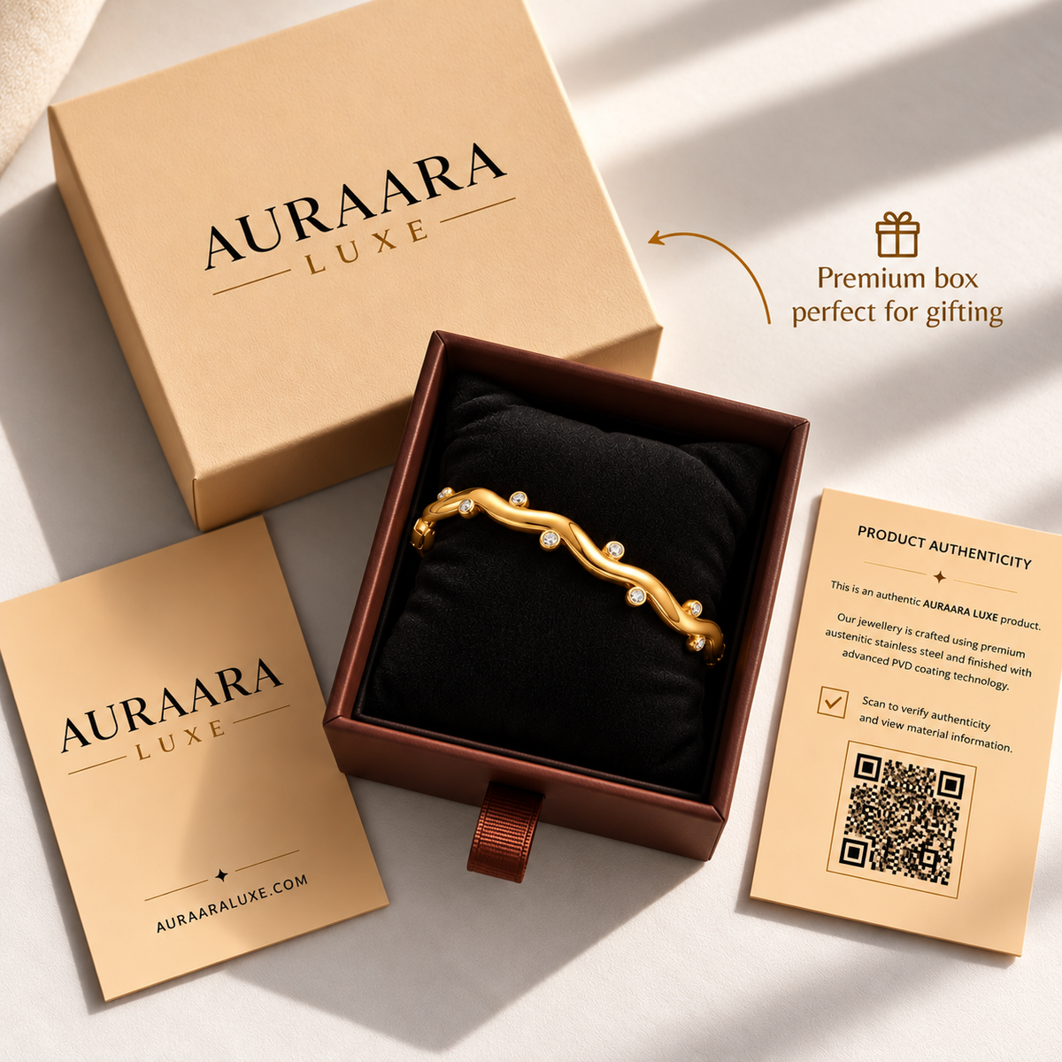 Sculpt Wave Bracelet