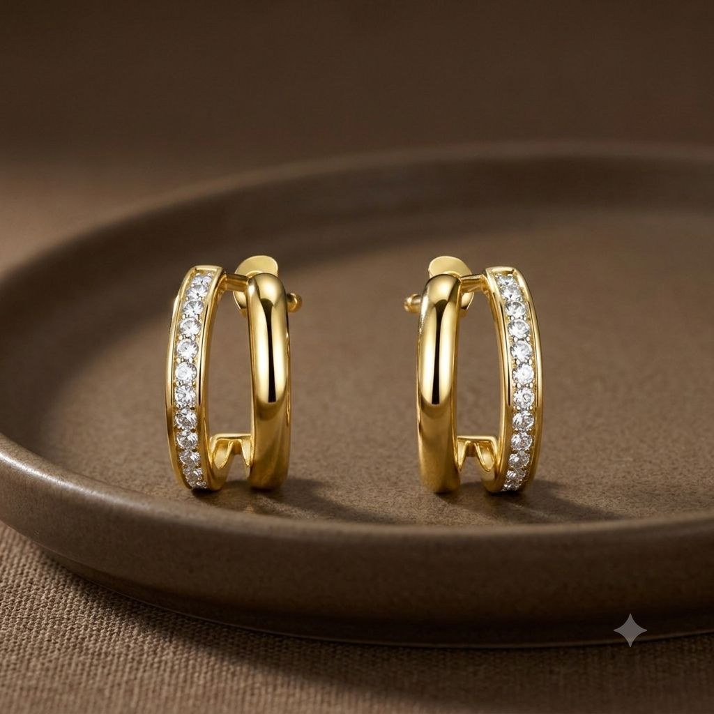 Double Hoop Earrings