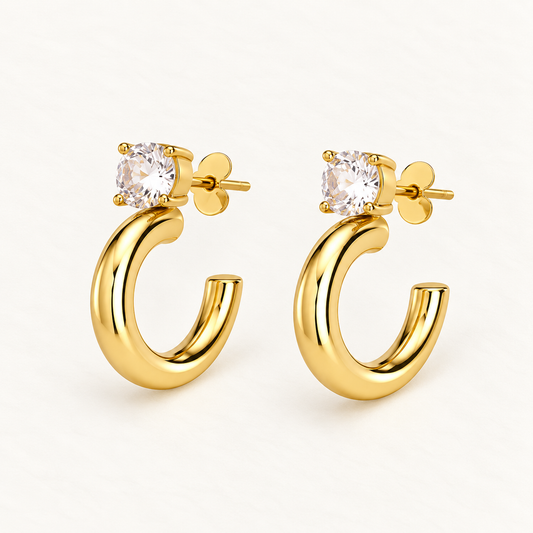 Solara Hoops Earrings
