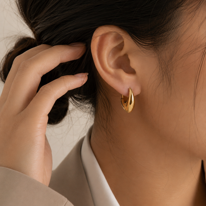 Rope Link Earrings