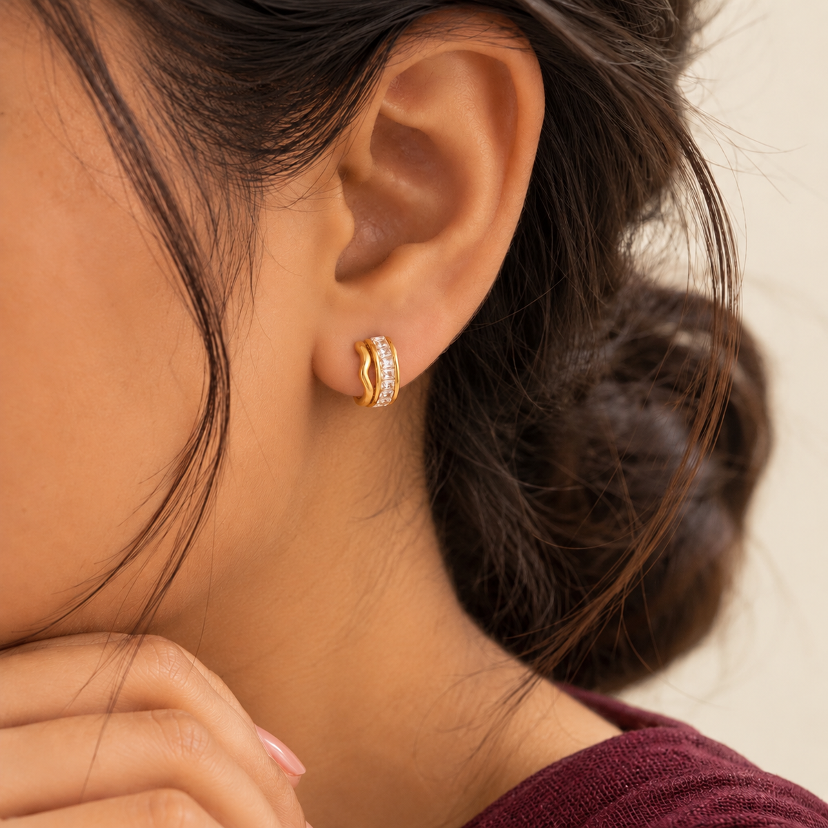Virelle Huggies Earrings