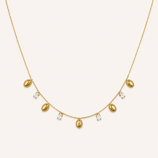 Oval Drop Necklace
