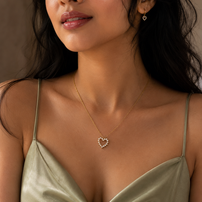 Amour Heart Necklace