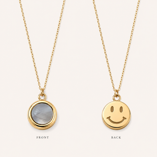 Reversible Smile Necklace