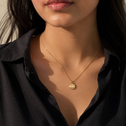 Reversible Smile Necklace