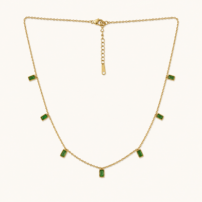 Elara Emerald Necklace