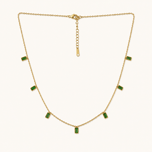 Elara Emerald Necklace