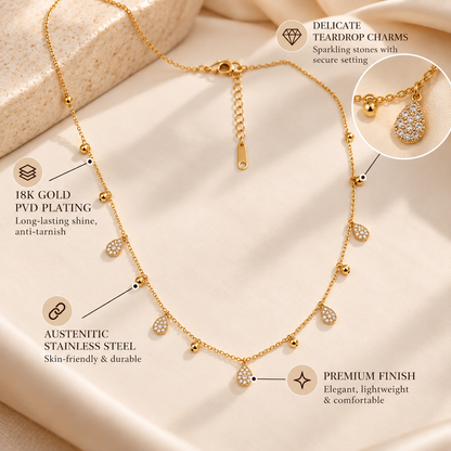 Zelora Drop Necklace