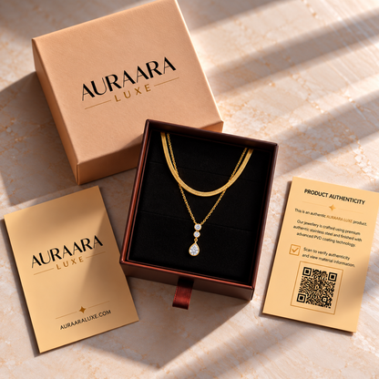 Duo Drop Necklace