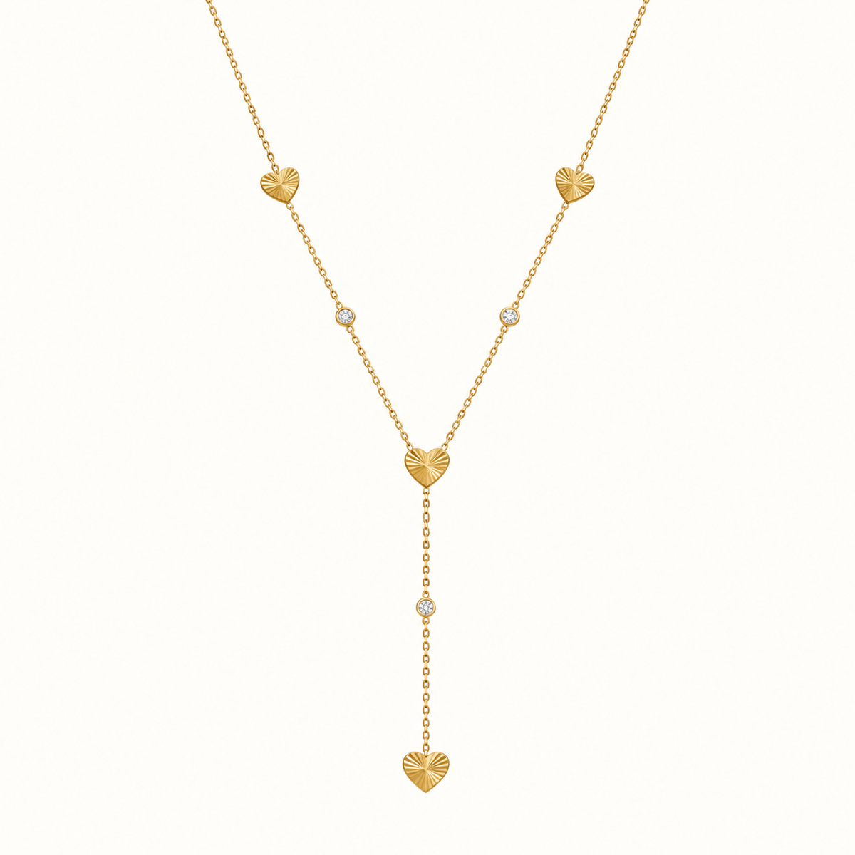 Heartline Lariat Necklace
