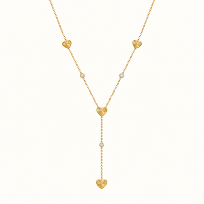 Heartline Lariat Necklace