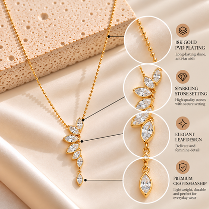 Marquise Vine Necklace
