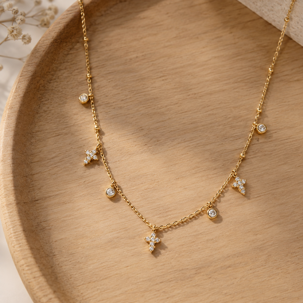 Dainty Cross Necklace