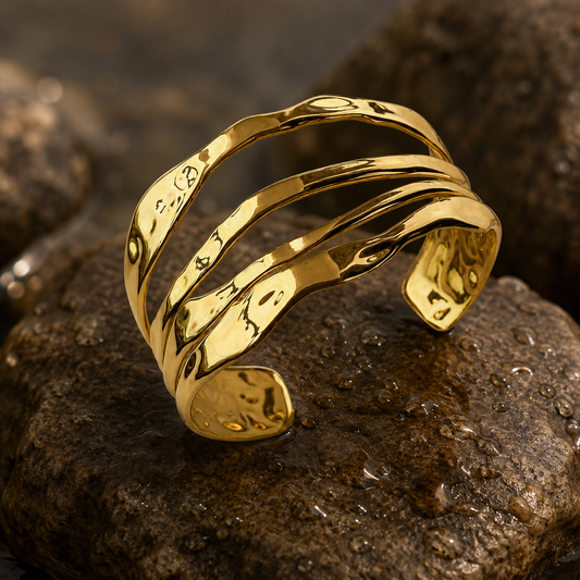 Molten Wave Bracelet