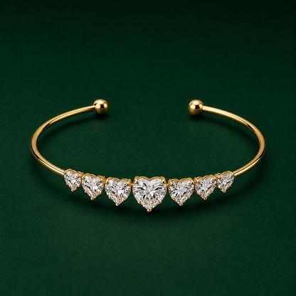 Celeste Heart Bracelet
