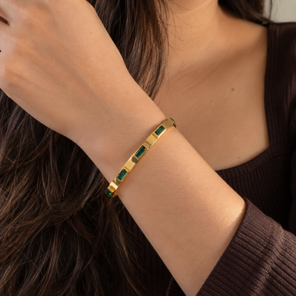 Emerald Edge Bracelet