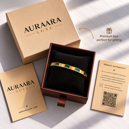 Emerald Edge Bracelet