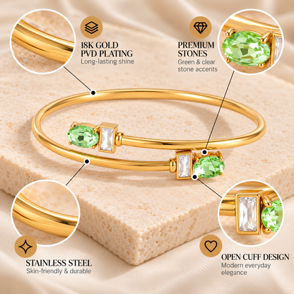 Peridot Glow Bracelet