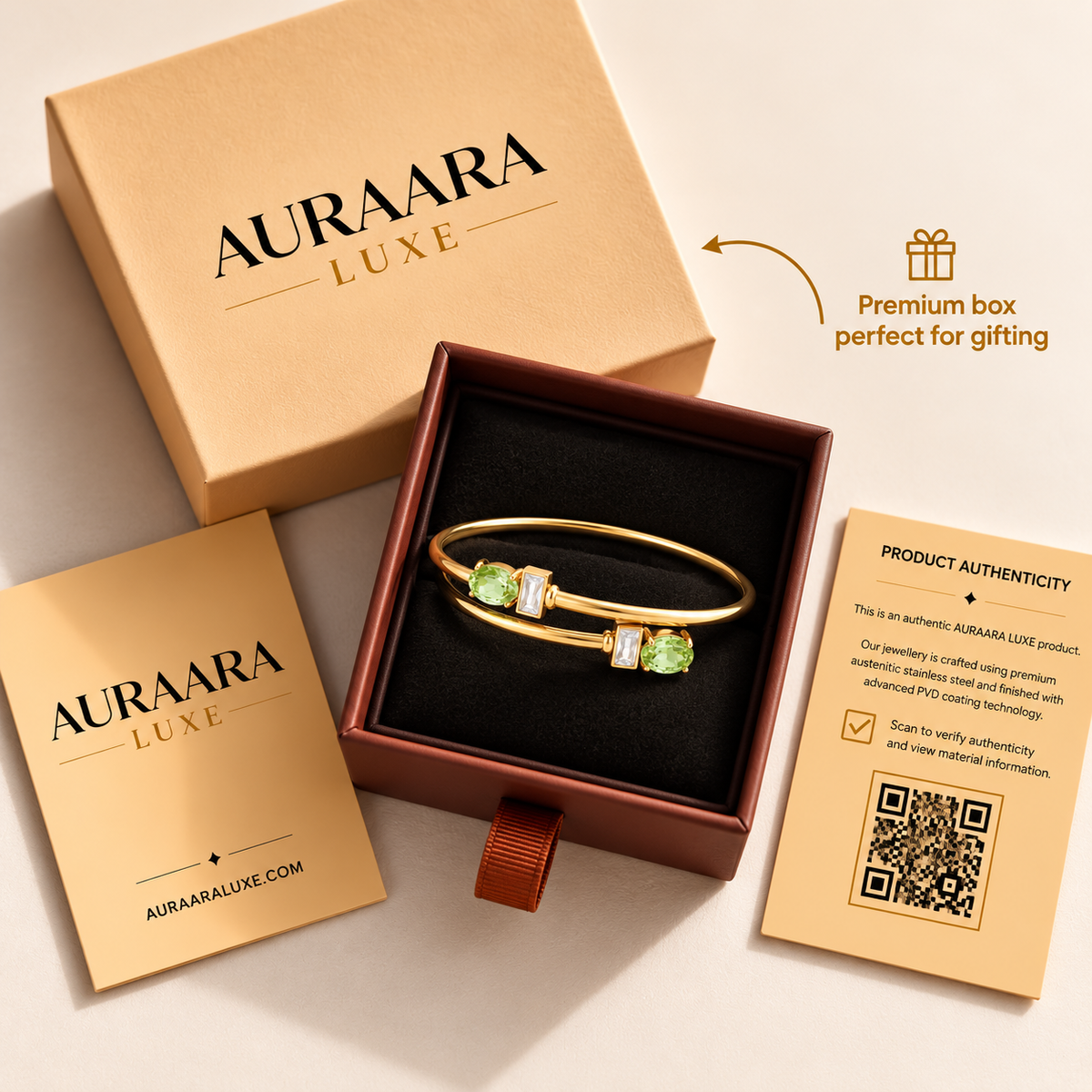 Peridot Glow Bracelet