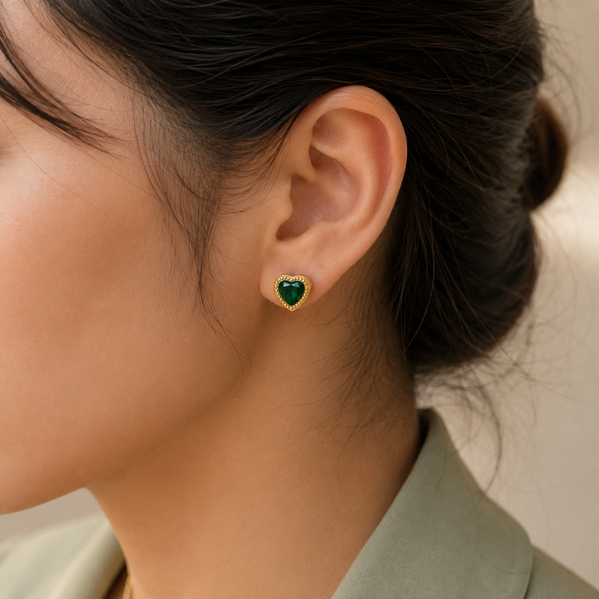 Avenza Heart Earrings