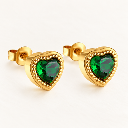 Avenza Heart Earrings