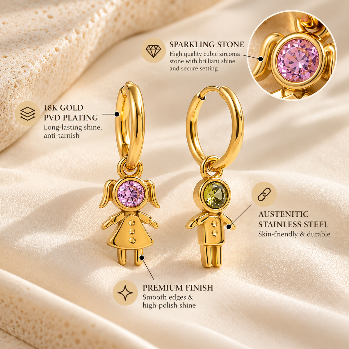 Together Forever Earrings