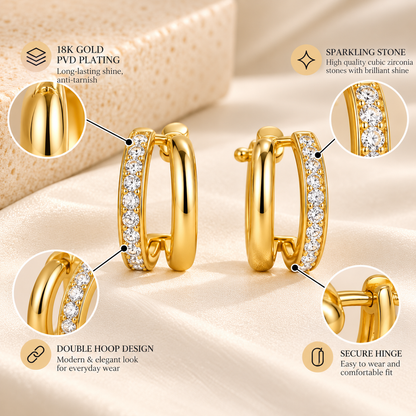 Double Hoop Earrings