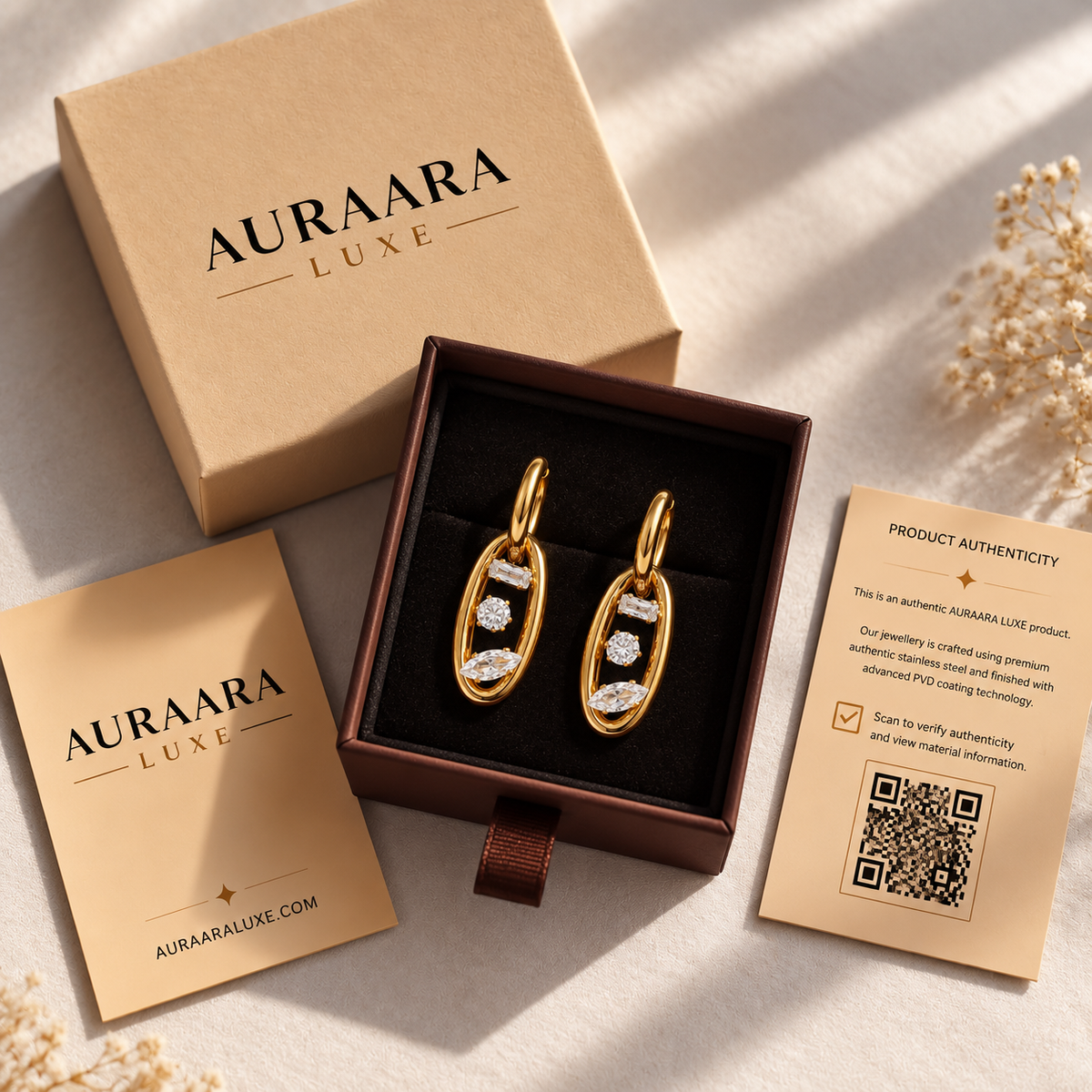 Elara Drop Earrings