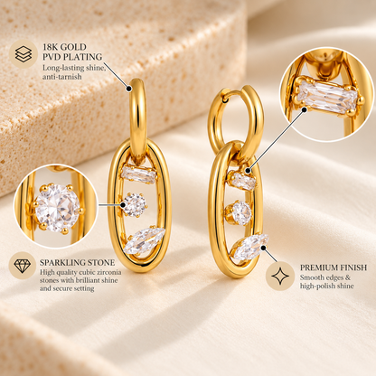 Elara Drop Earrings