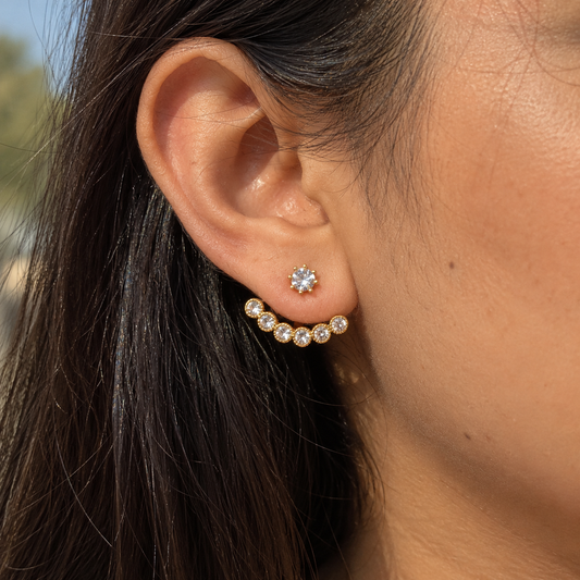 Arc Studs Earrings