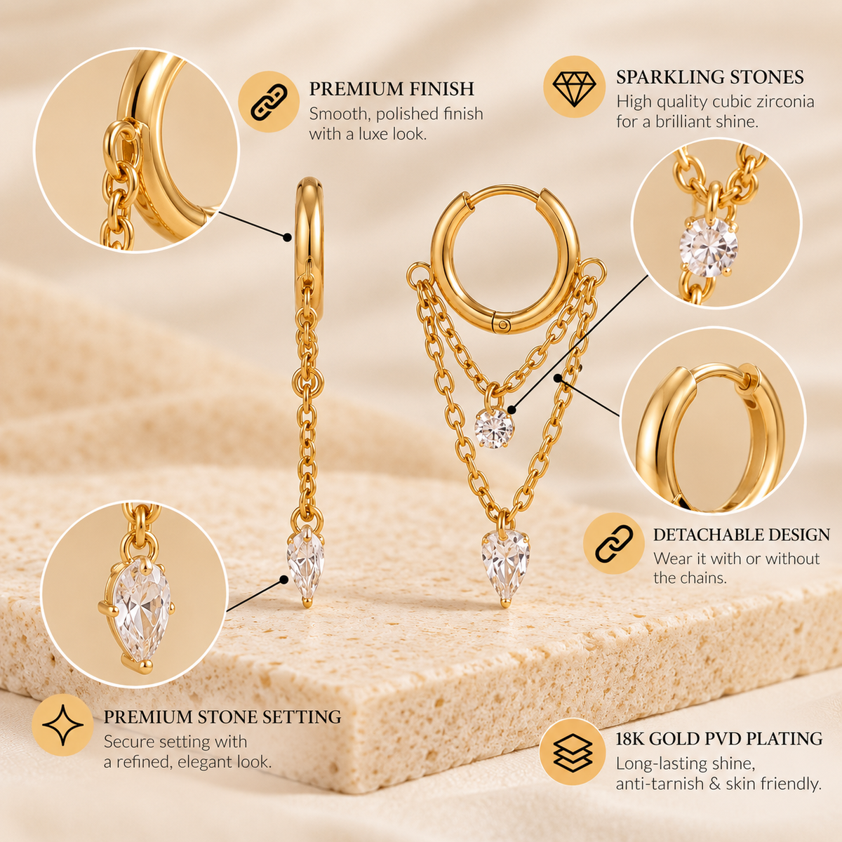 Lumi Drops Earrings