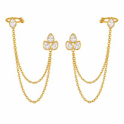 Petaline Chains Earrings