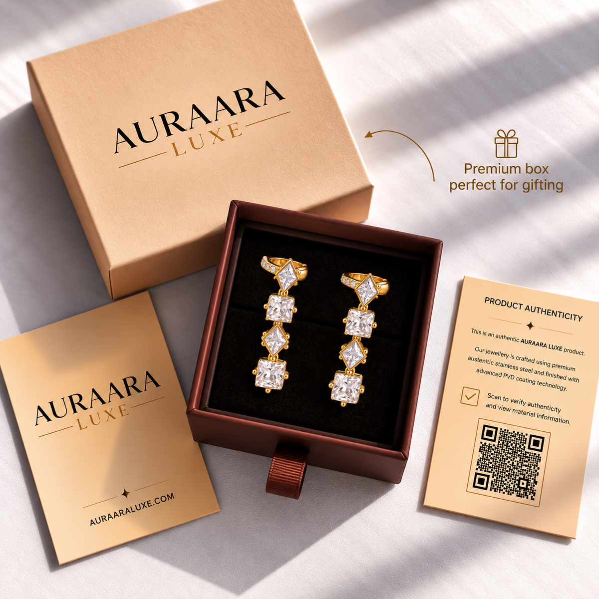 Nooré cuff Earrings