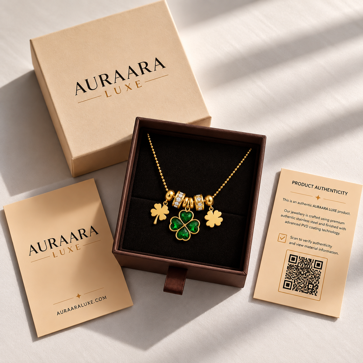 Clovera Charm Necklace