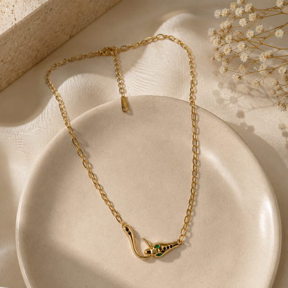 Serpentina Serpent Necklace