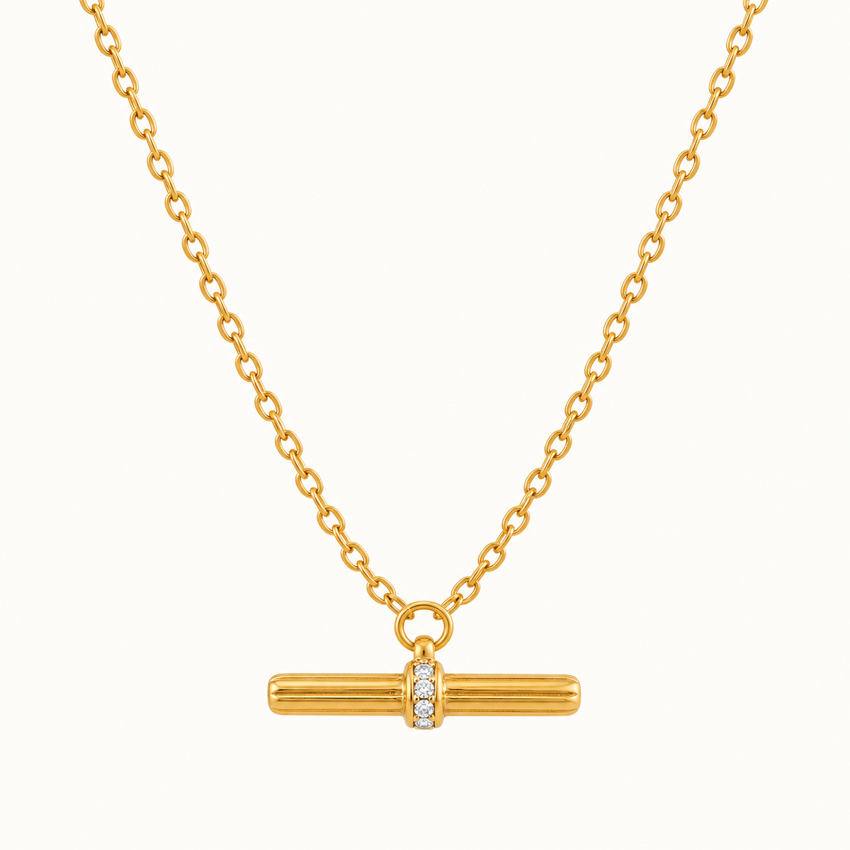 Elara Bar Necklace