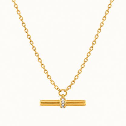 Elara Bar Necklace
